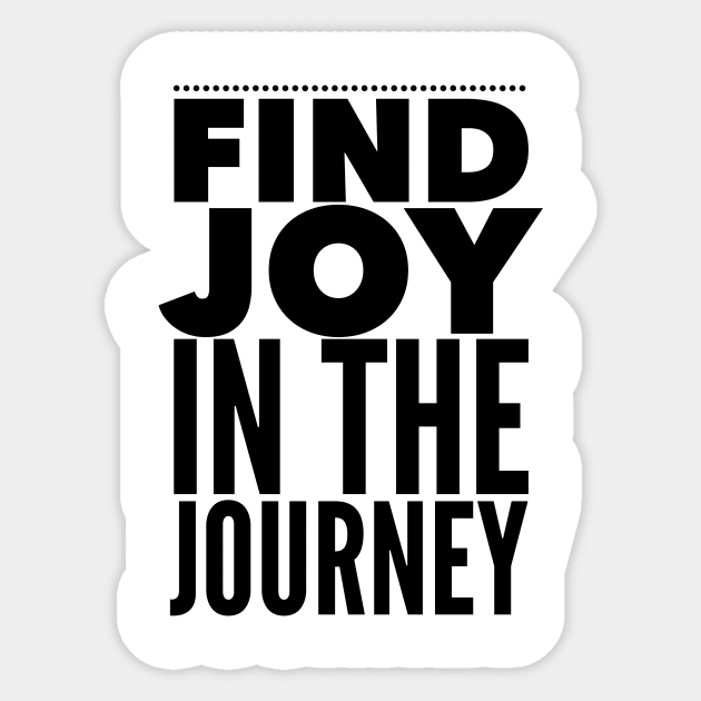 Find Joy In The Journey Sticker by Jande Summer